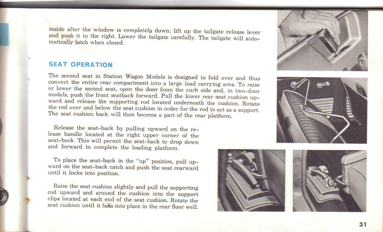 1963 Mercury Comet Owners Manual Page 1